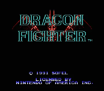 Dragon Fighter (USA) screen shot title